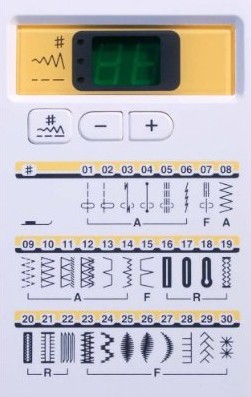 Janome 7330 Magnolia Sewing Machine Controls